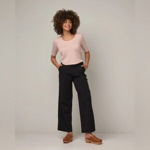 Wool Lane Wide Leg Pants